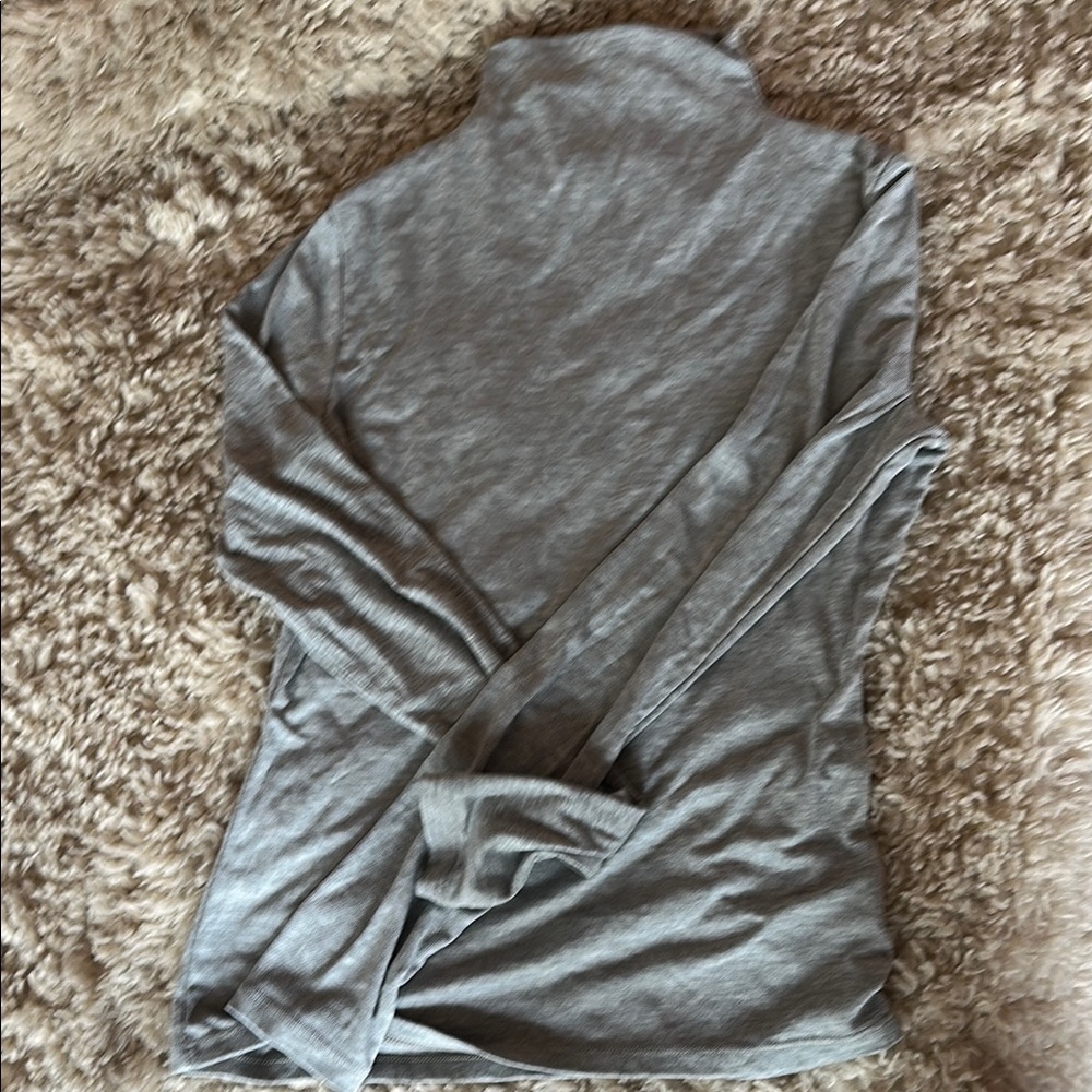 Z Supply Gray Long Sleeve Tee